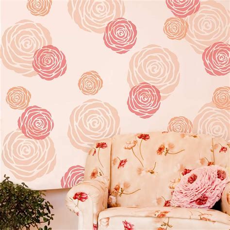 rose wall stencil|rose wall stencils price.